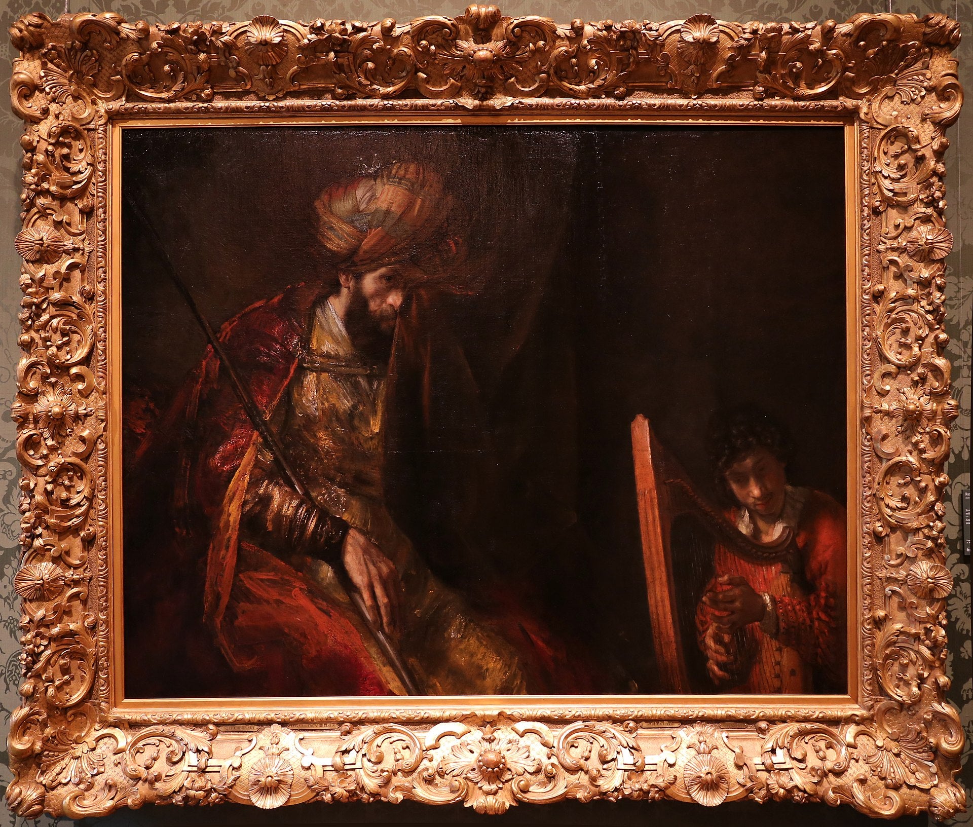 Saül i Dawid - Rembrandt