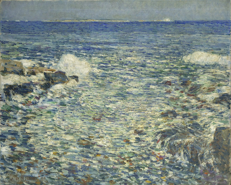 Surf, Wyspy Shoals - Childe Hassam
