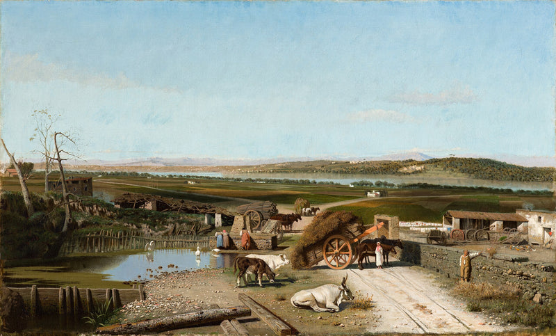 Na kanale Ofantino - Giuseppe De Nittis
