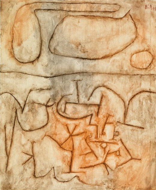 Historyczny teren (Historischer Boden) - Paul Klee