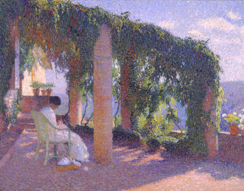 Terrasse - Henri-Jean Guillaume Martin