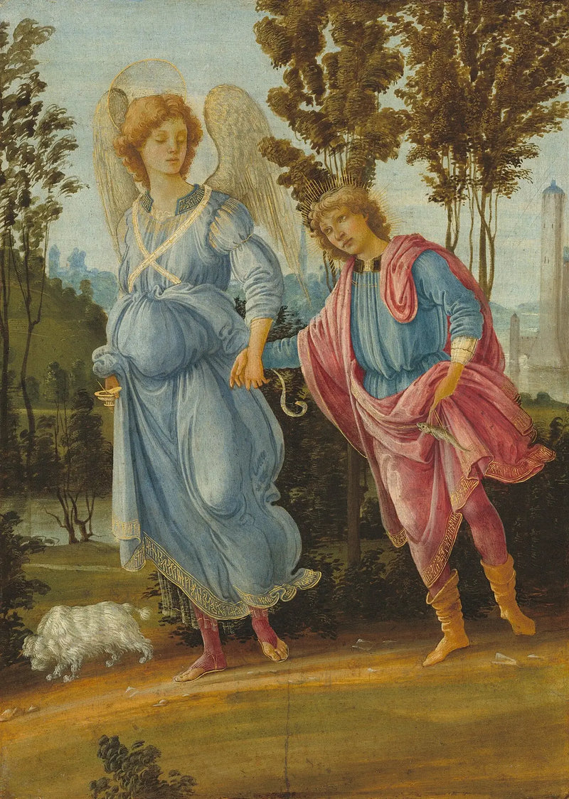 Tobie i Anioł - Filippino Lippi