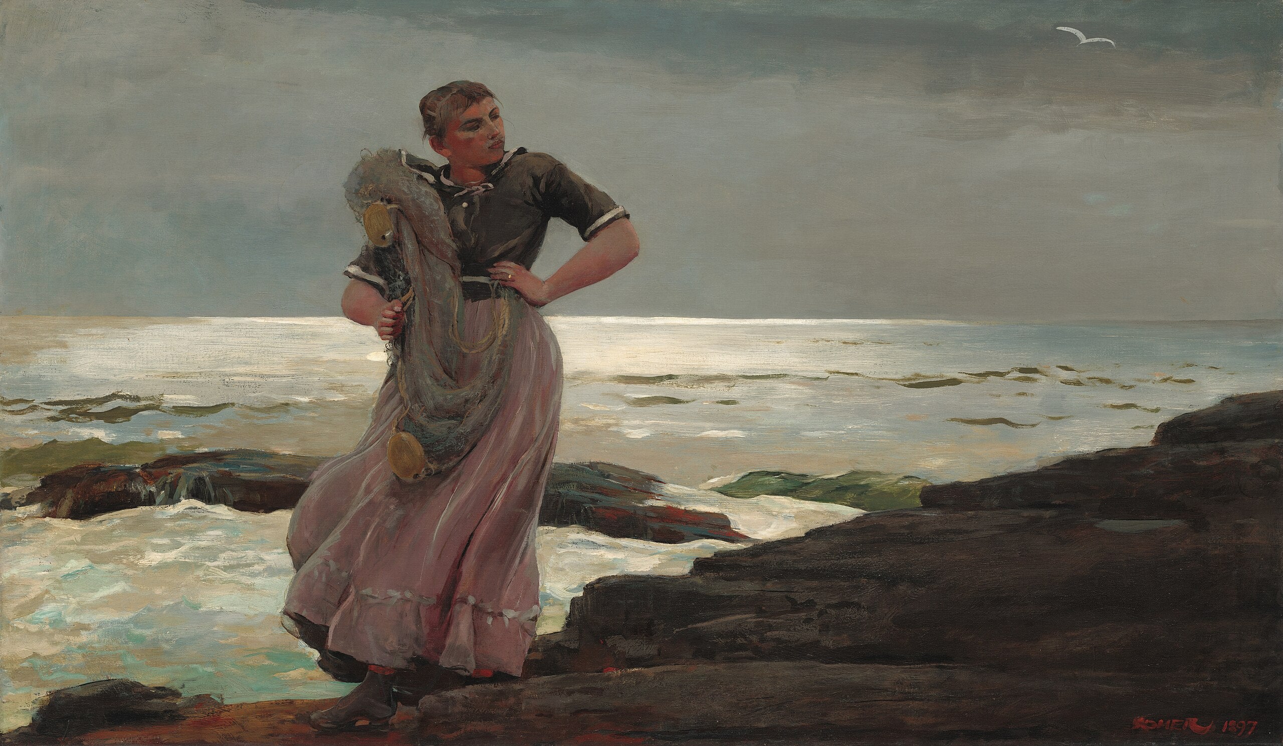 Une lumière sur la mer - Winslow Homer