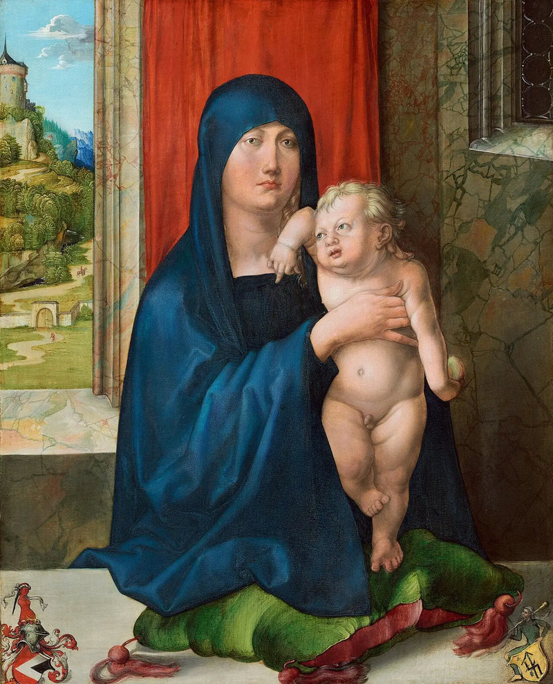 Madonna z Dzieciątkiem - Albrecht Dürer