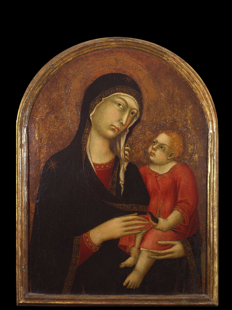 Dziewica z Dzieciątkiem - Simone Martini