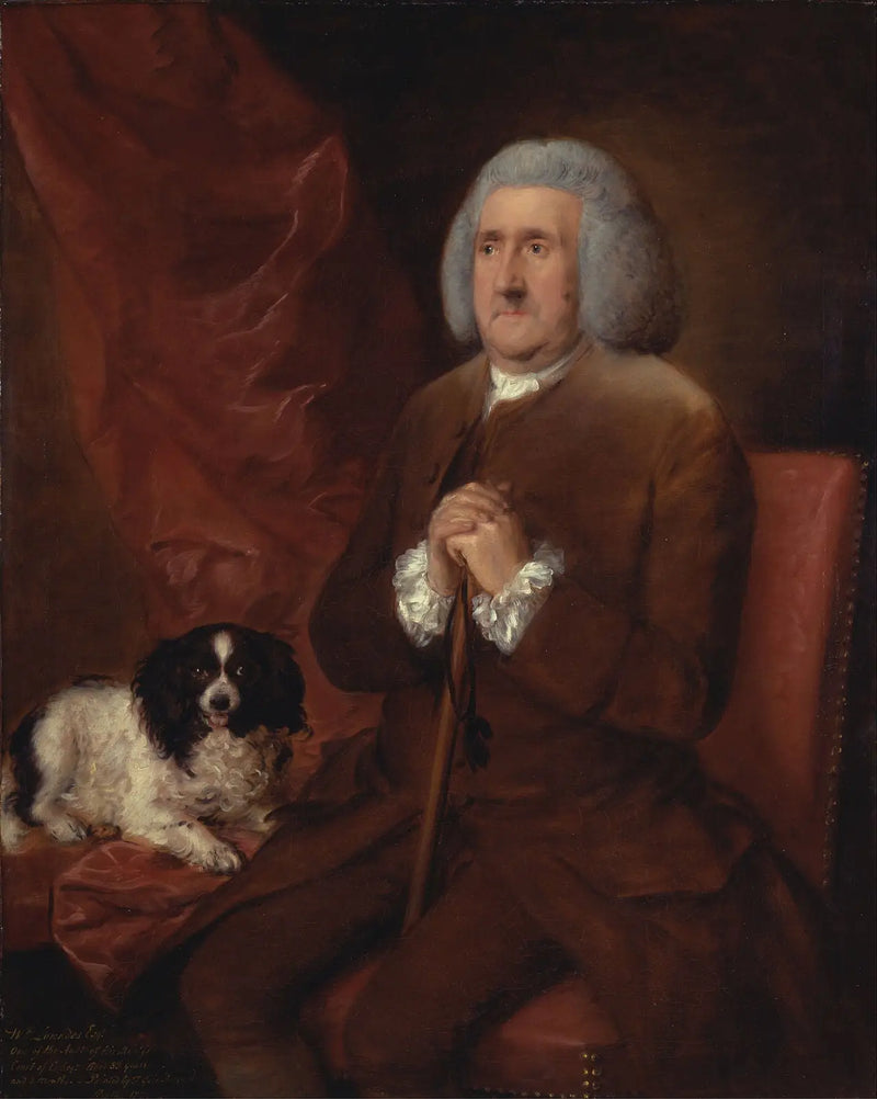 William Lowndes, słuchacz Sądu Skarbowego Jego Królewskiej Mości - Thomas Gainsborough
