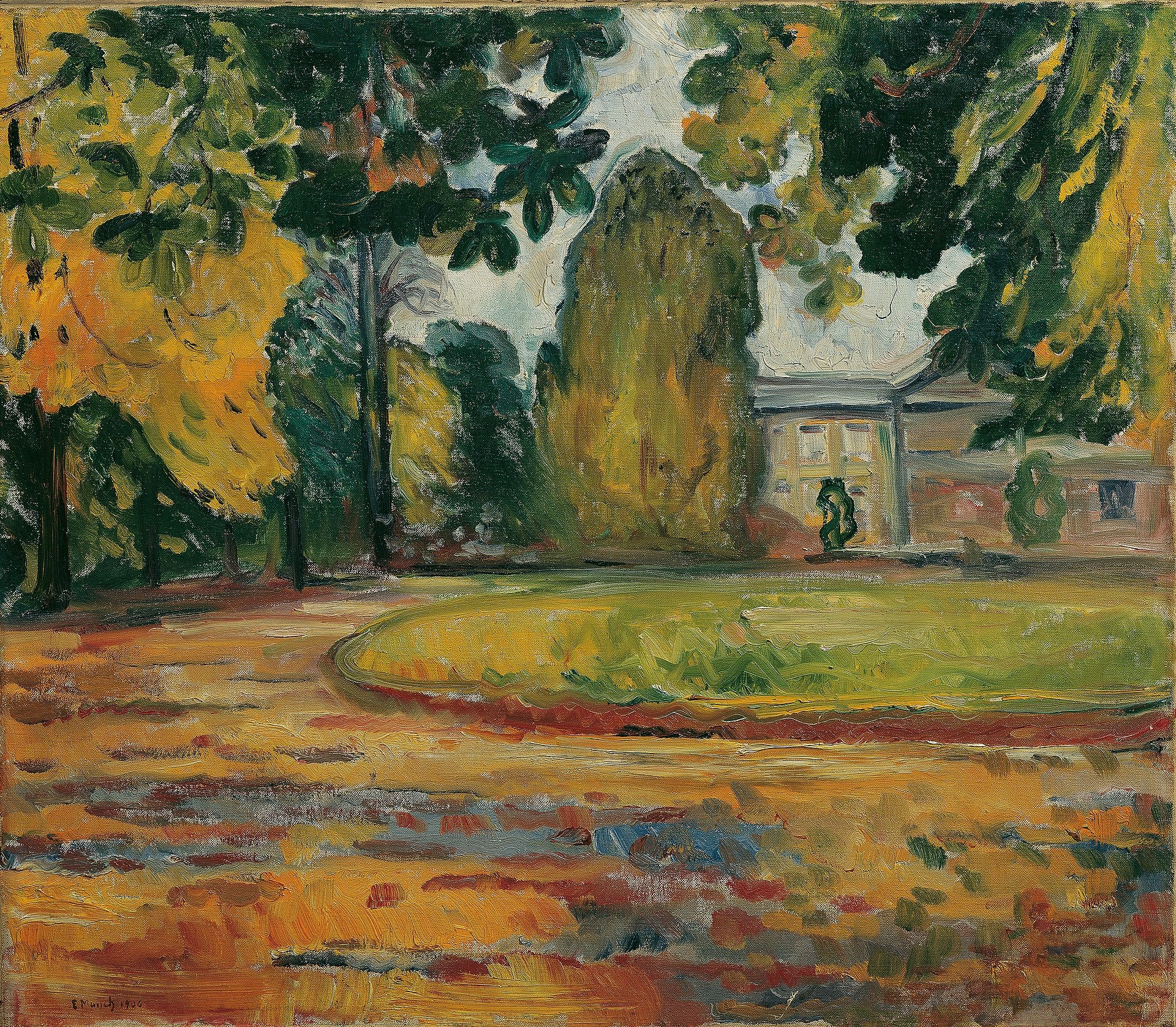 park w Kösen - Edvard Munch