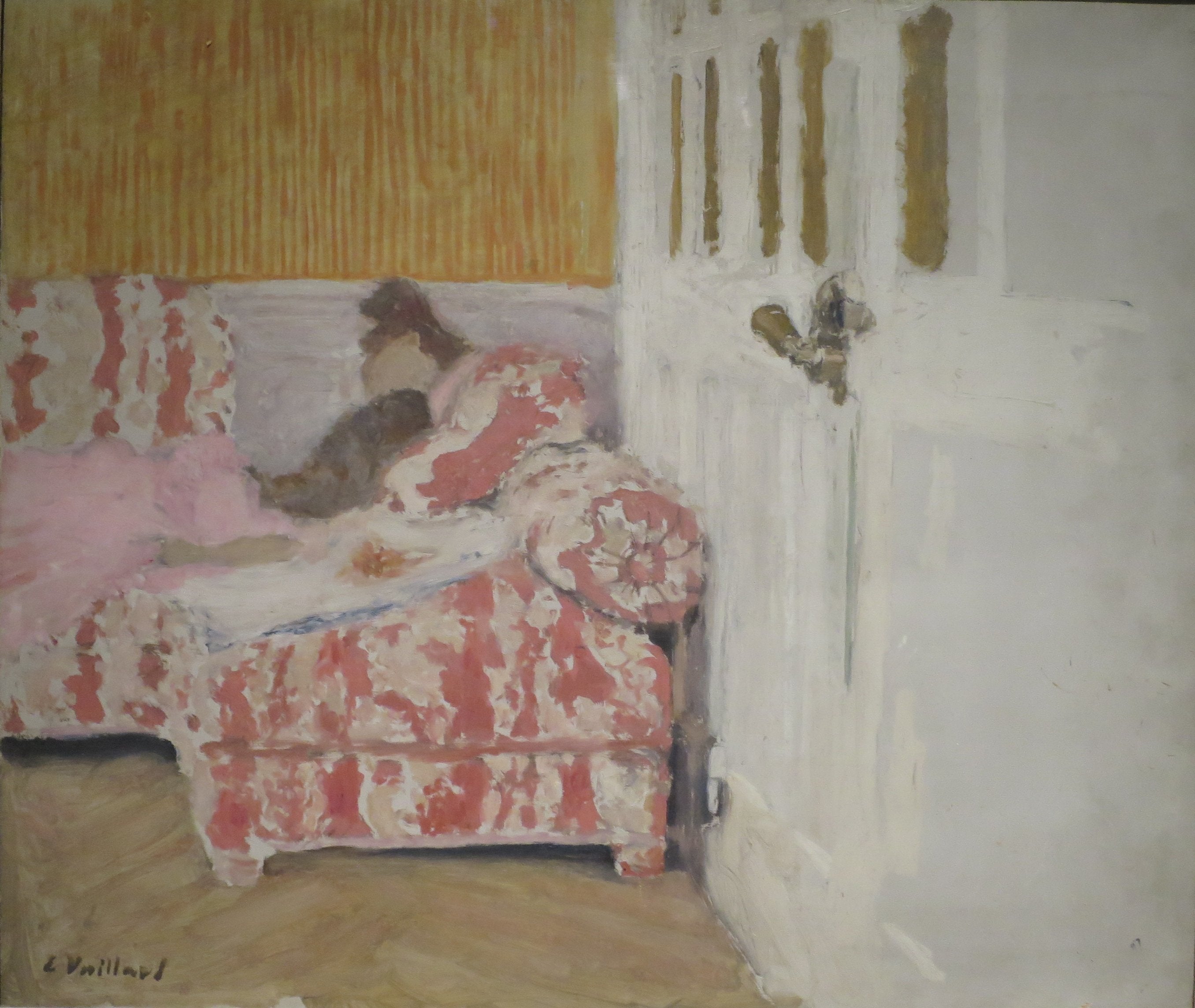 Sur le canapé - Édouard Vuillard