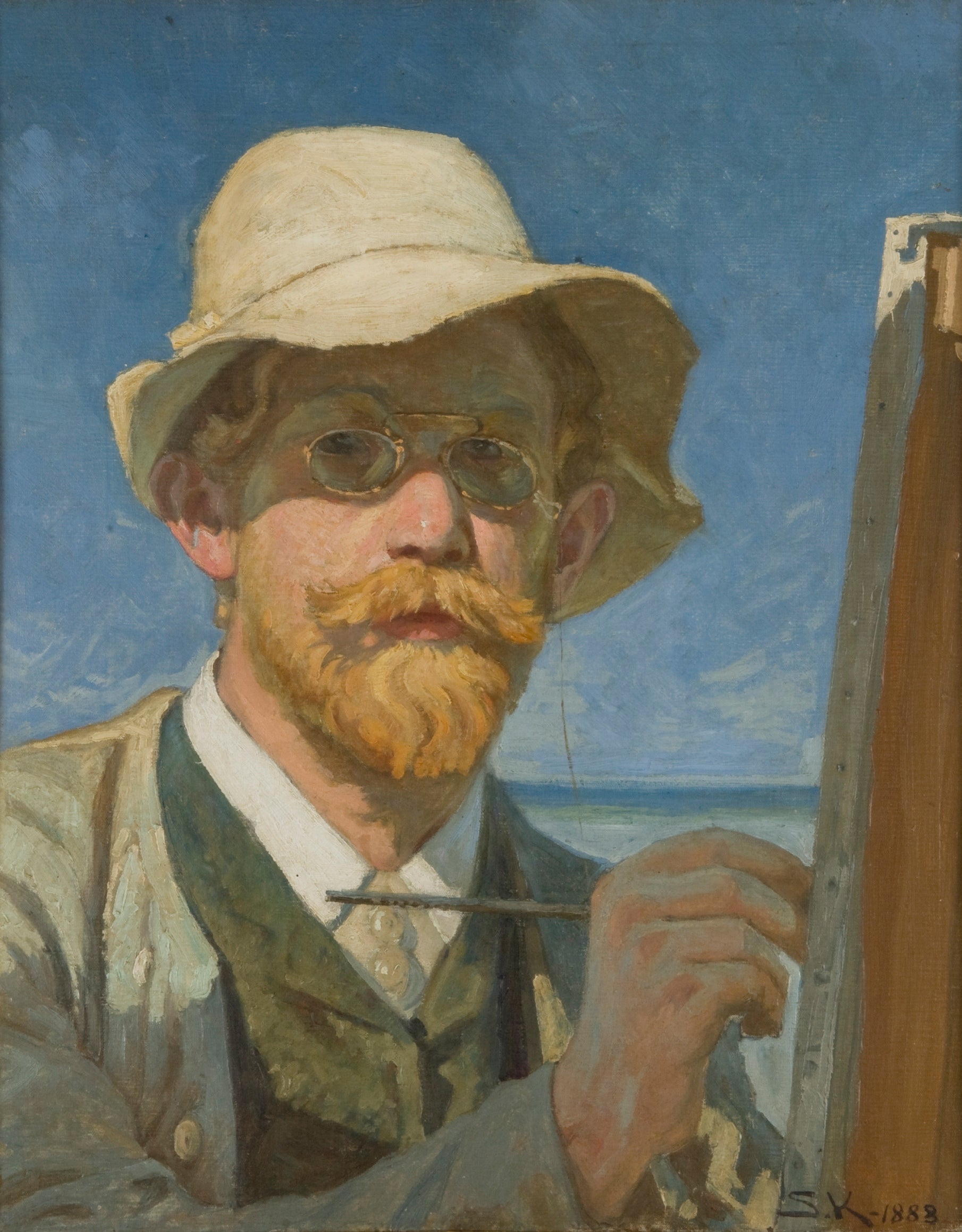 Autoportret - Peder Severin Krøyer