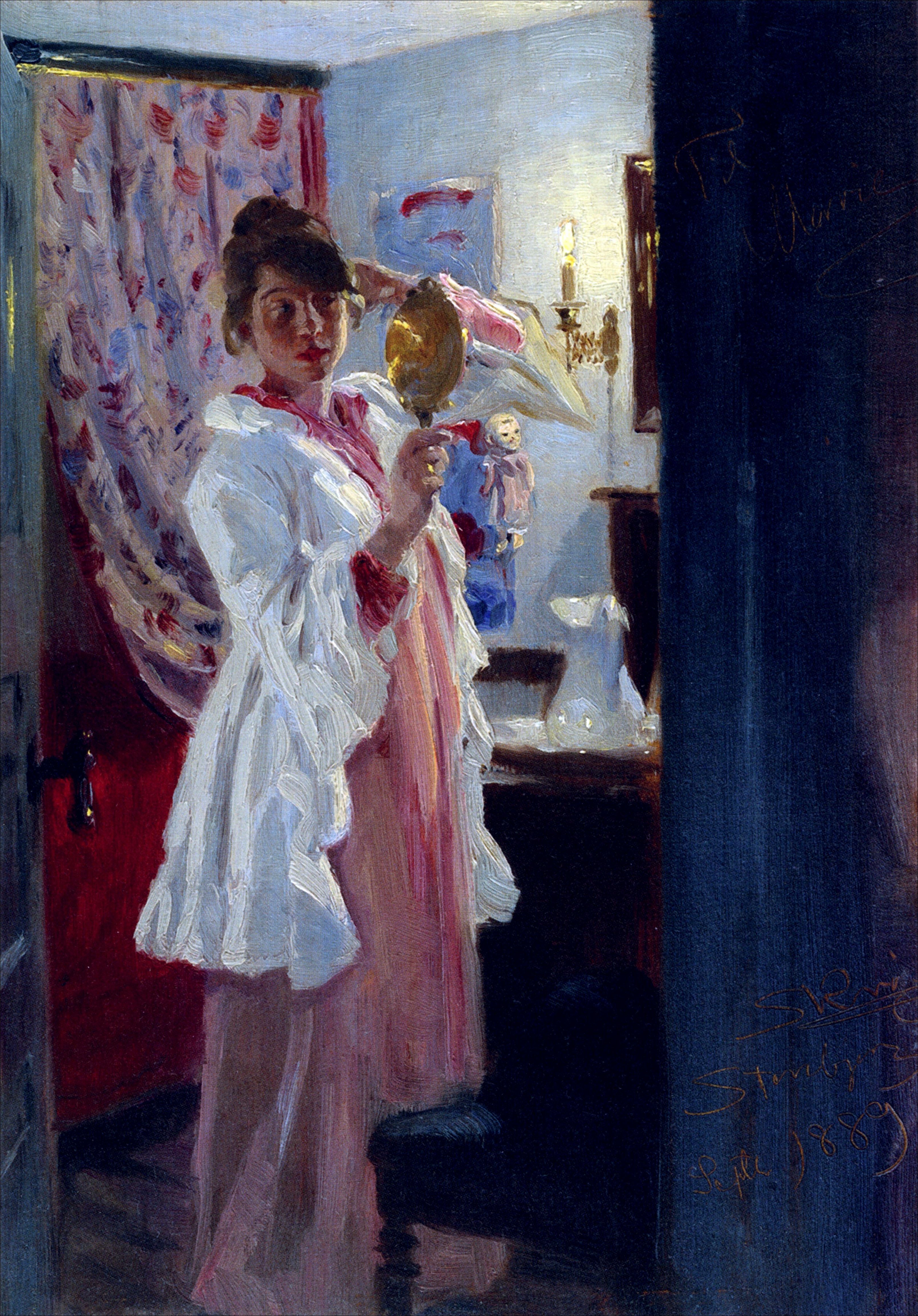 Wnętrze z Marią Krøyer - Peder Severin Krøyer