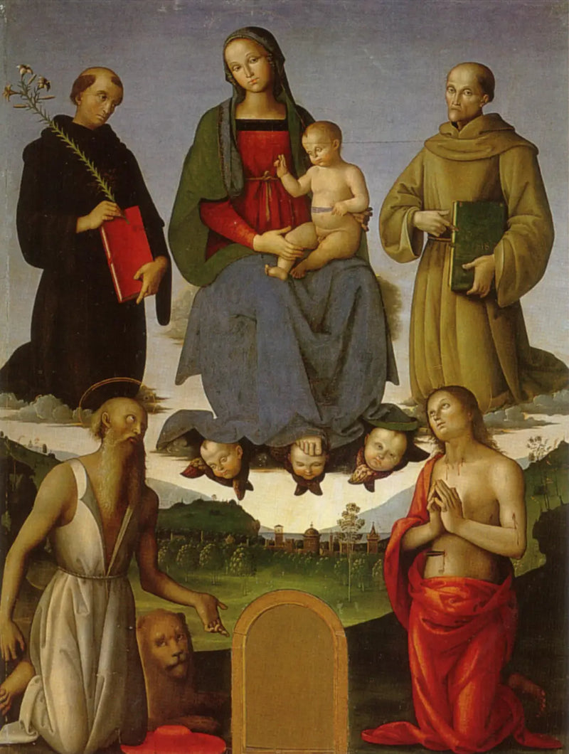 Retabel Tezi - Pietro Perugino