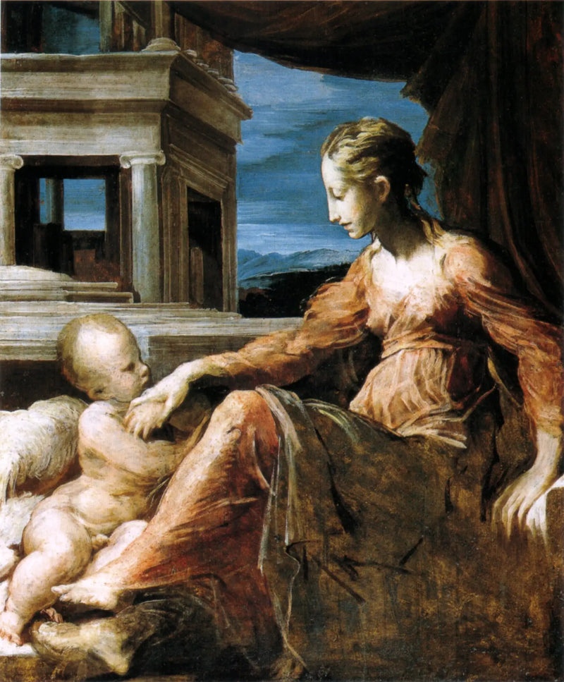 Madonna z Dzieckiem - Parmigianino