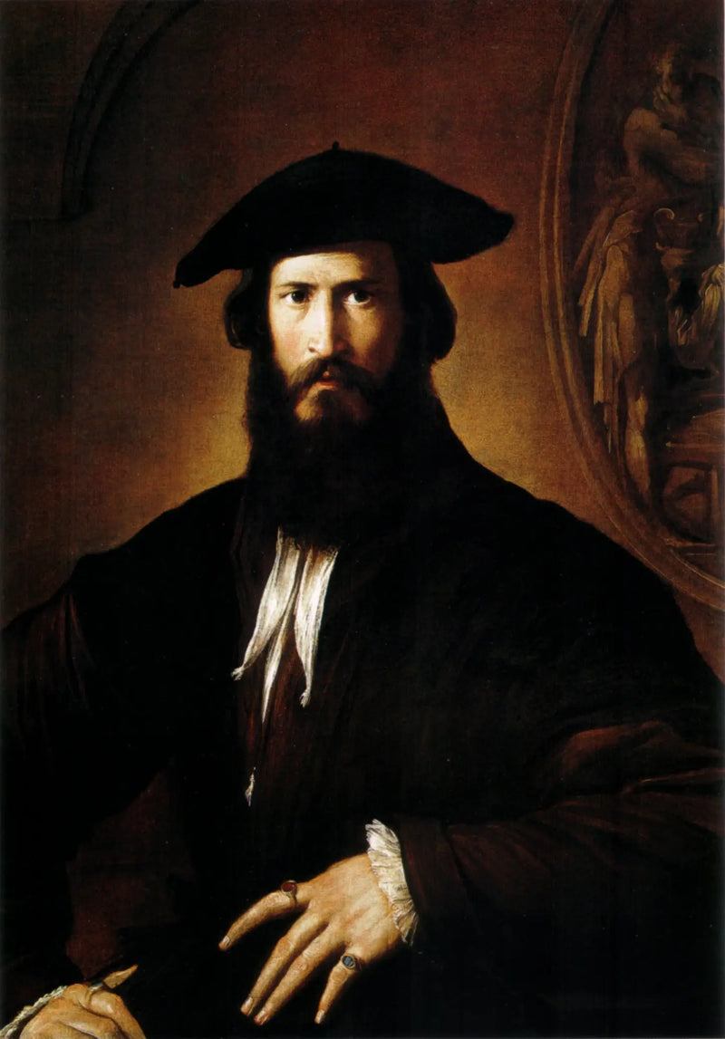 Portret mężczyzny - Parmigianino