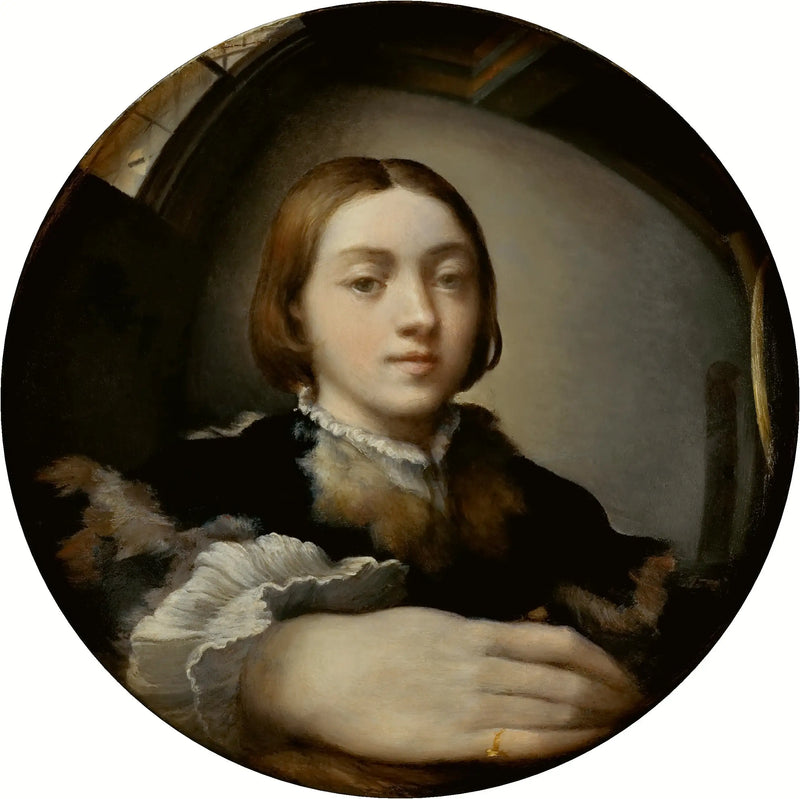 Autoportret w zwierciadle wypukłym - Parmigianino