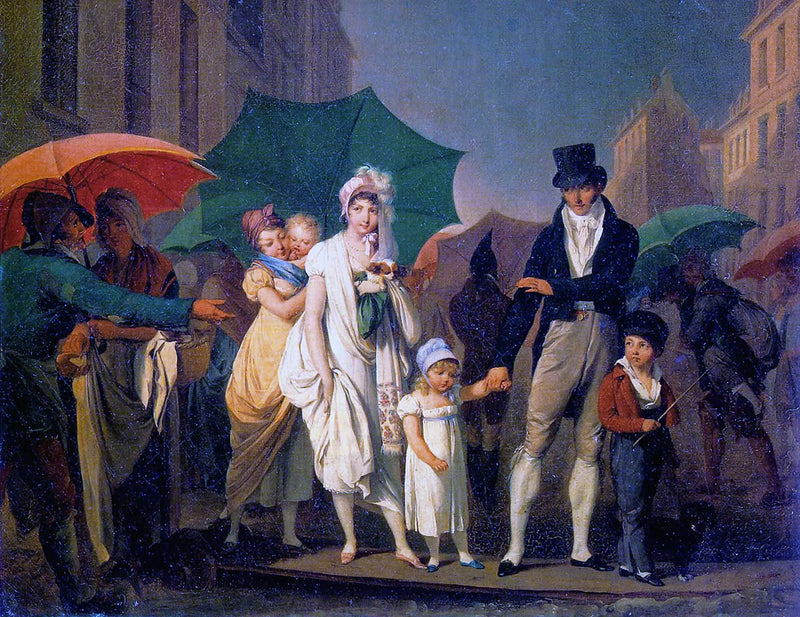L'Averse - Louis-Leopold Boilly