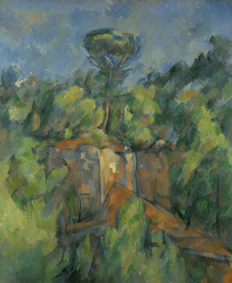 Kamieniołom Bibémus - Paul Cézanne