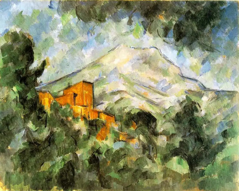 Góra Sainte-Victoire i Château Noir - Paul Cézanne