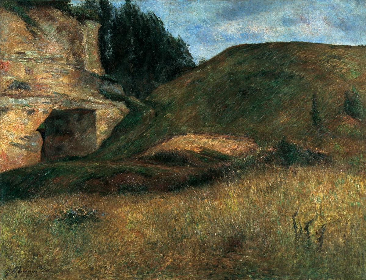 Kariera w okolicach Pontoise - Paul Gauguin