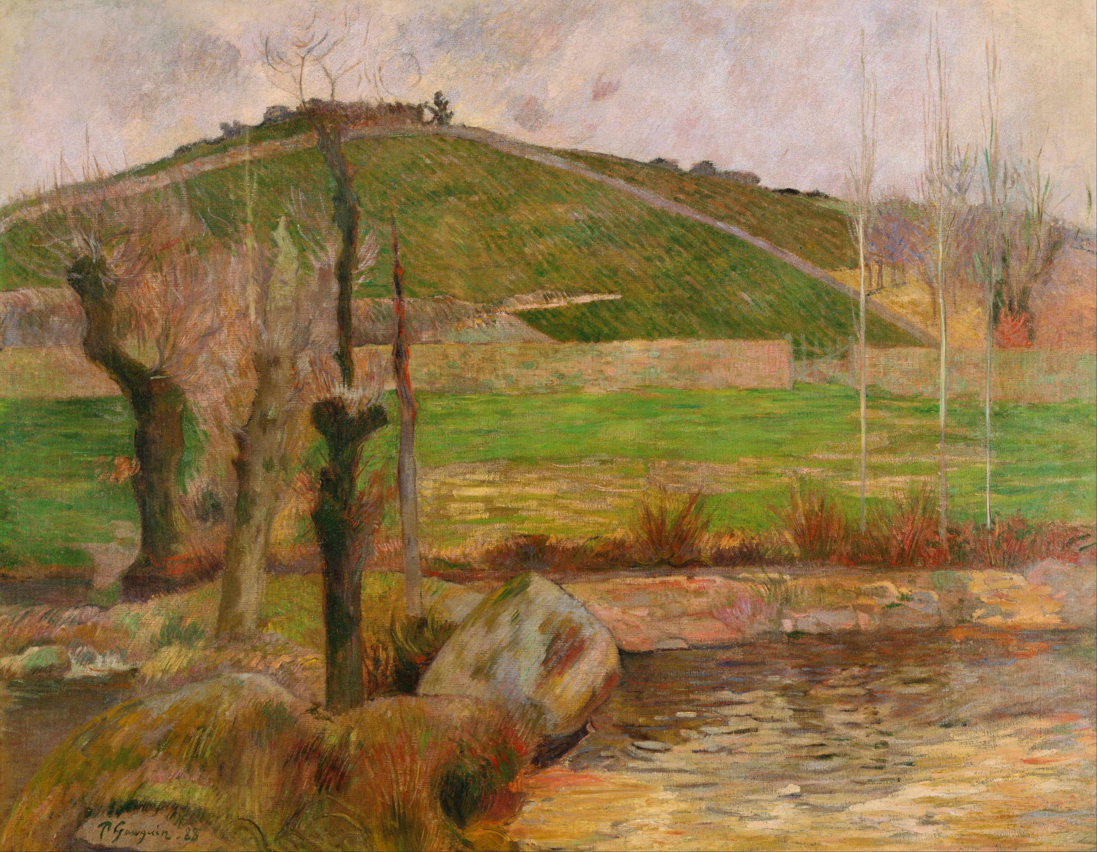Aven u podnóża Góry Sainte-Marguerite - Paul Gauguin