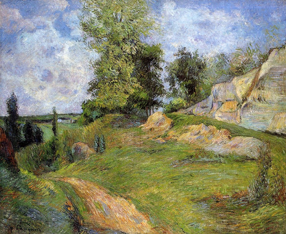 Kamieniołomy kapusty, w pobliżu Pontoise - Paul Gauguin