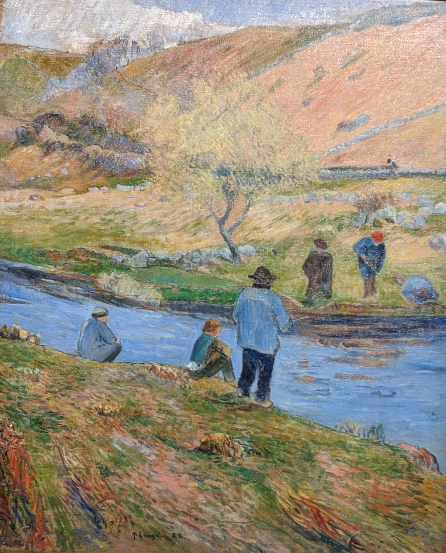 Bretońscy rybacy - Paul Gauguin