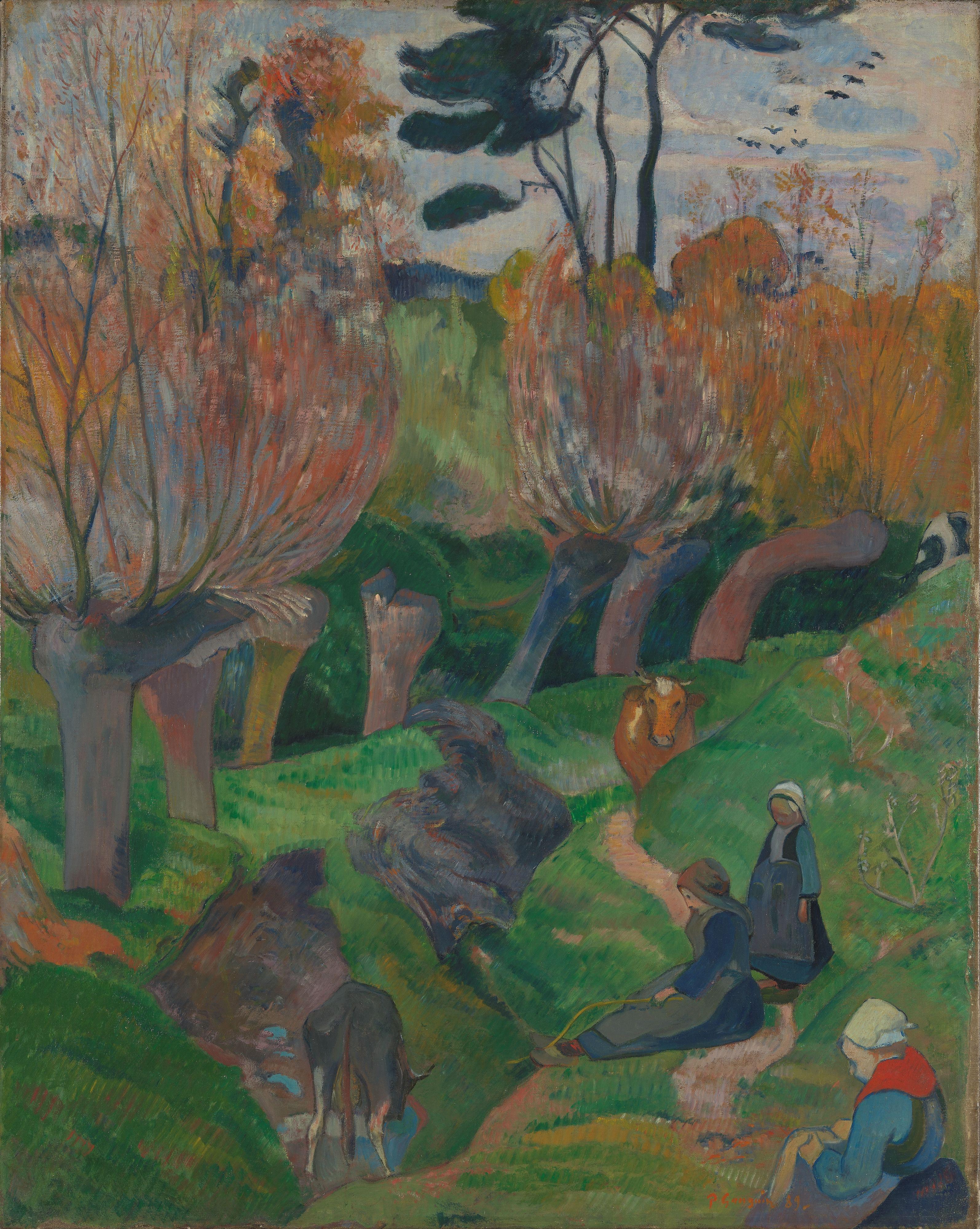Wierzby - Paul Gauguin