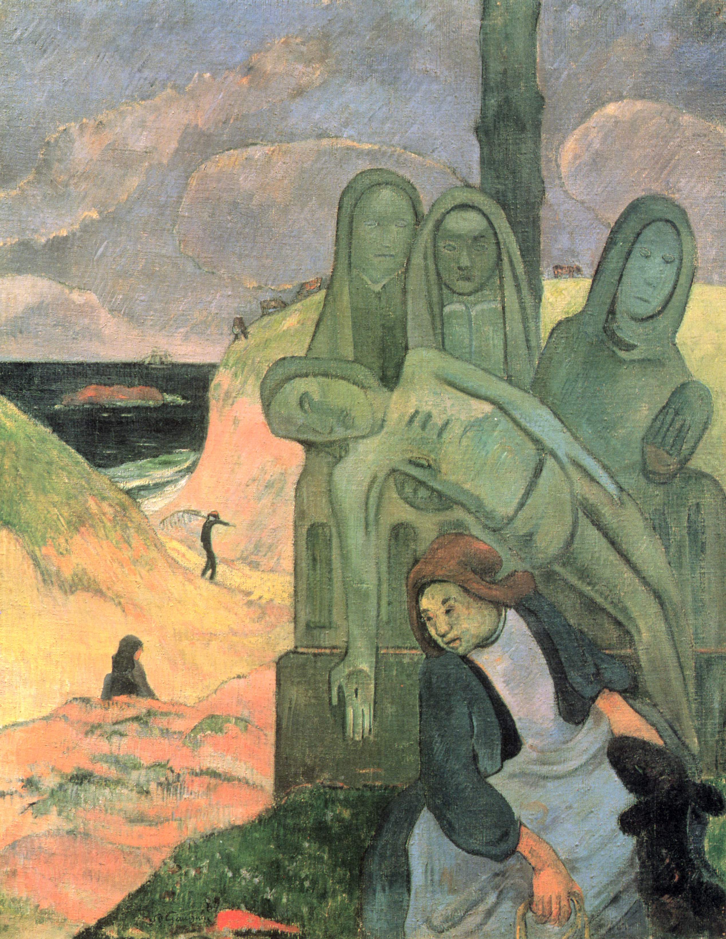 Zielony Chrystus - Paul Gauguin