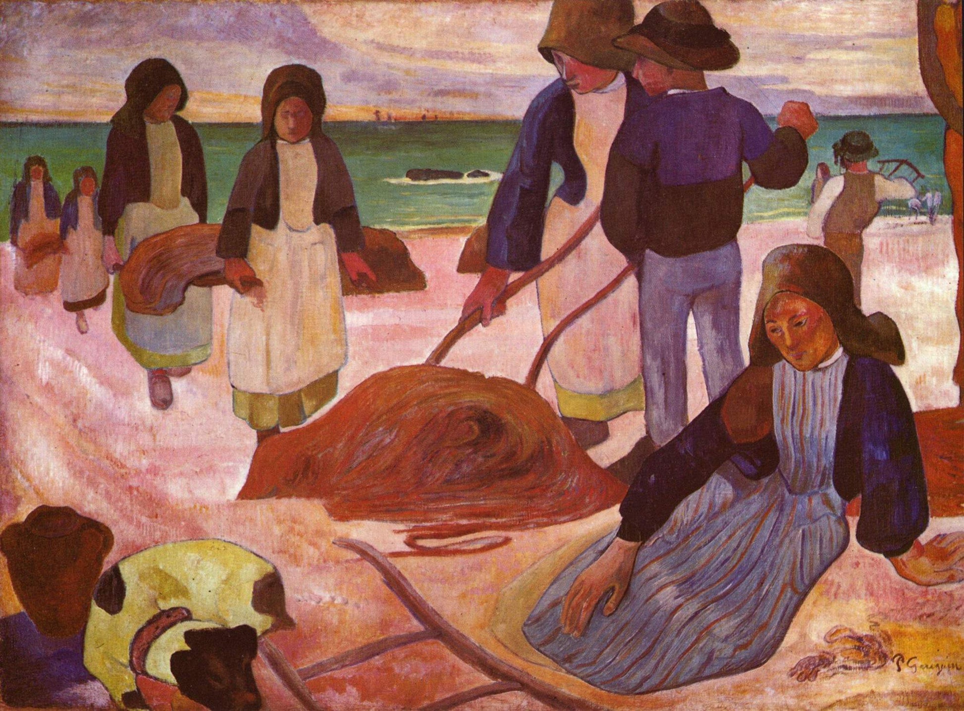 Zbieracze wodorostów (II) - Paul Gauguin