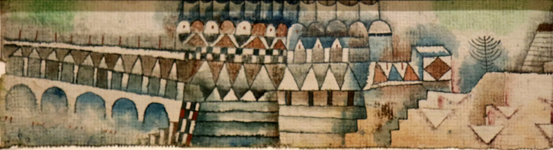 Stare miasto i most - Paul Klee