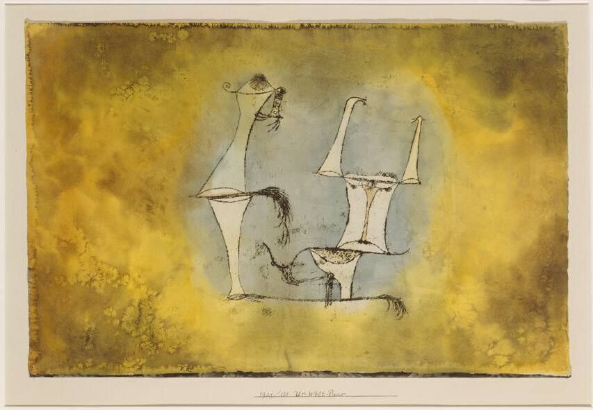 Prymitywna para - Paul Klee