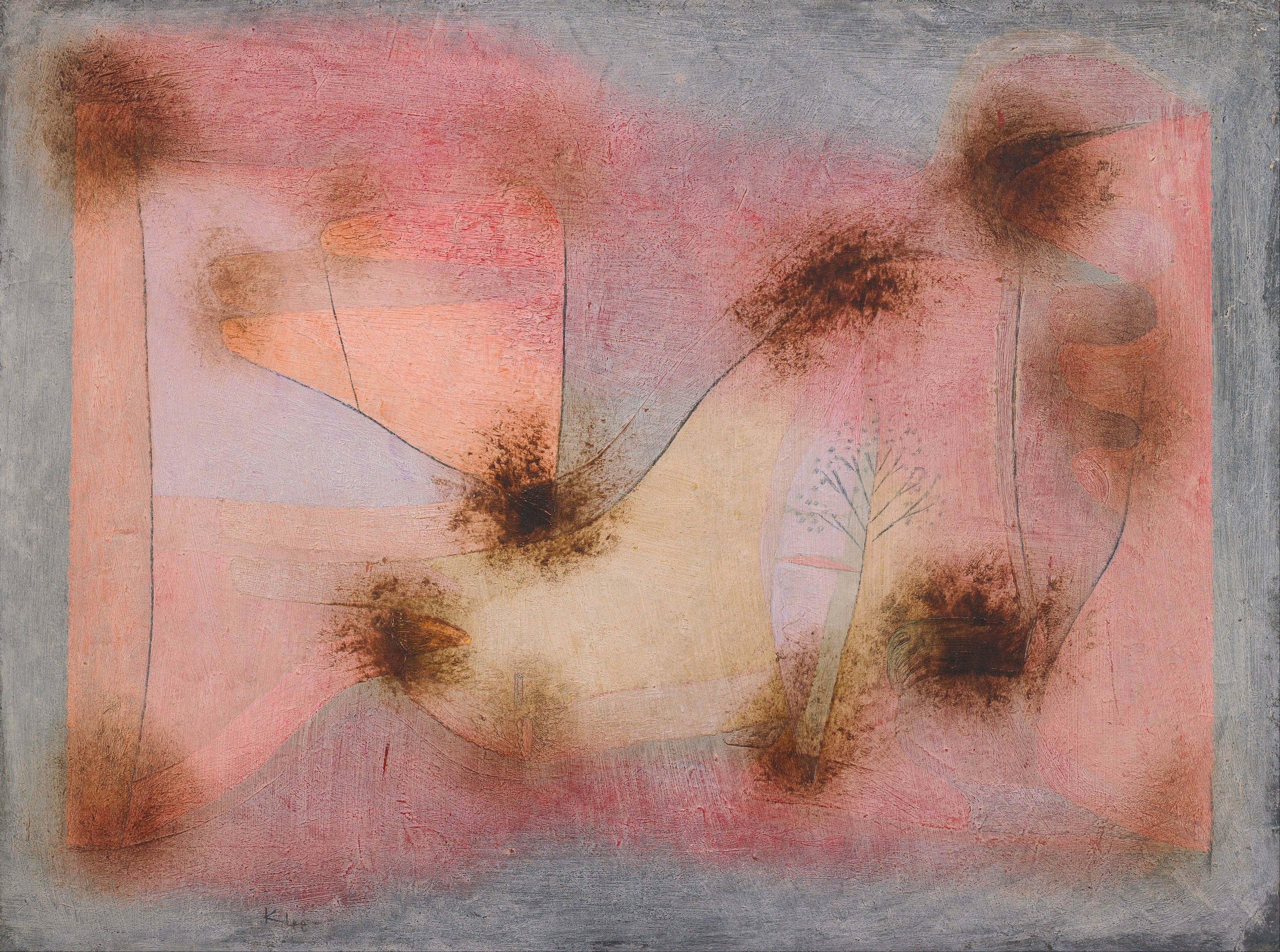 Rośliny rustykalne - Paul Klee