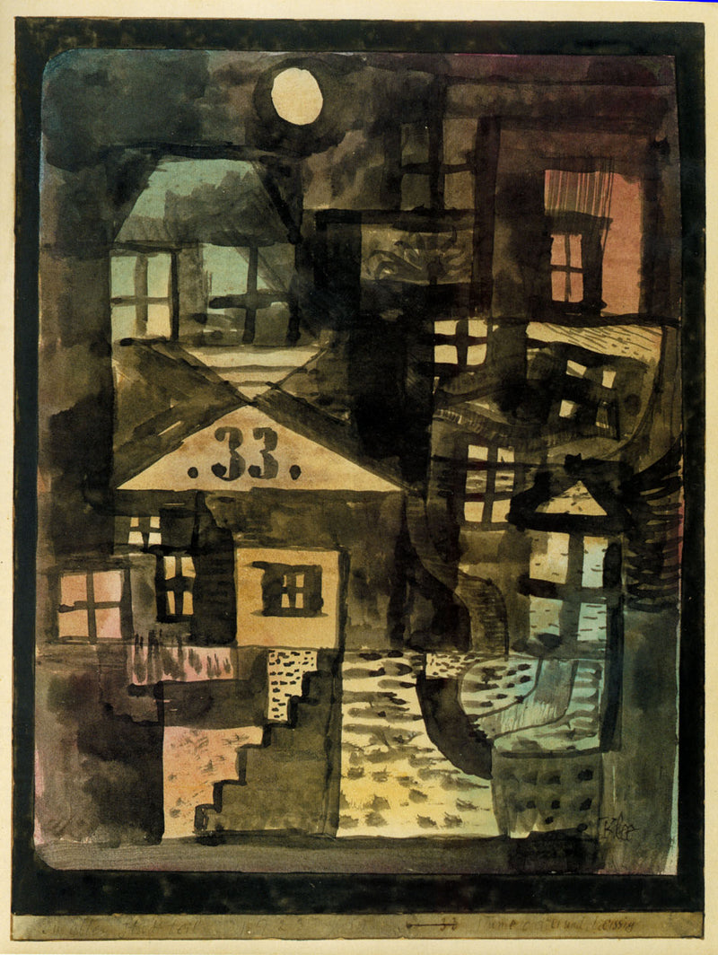 In the Old Quarter, Numero Thirty-Three - Paul Klee