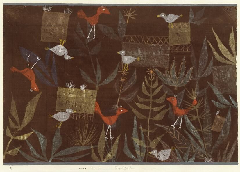 Ogród ptaków - Paul Klee