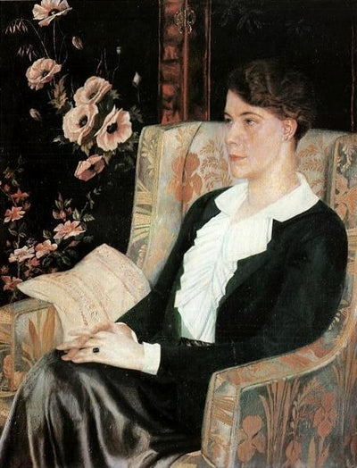 Portrait d'Evdokia Glebova - Pavel Filonov