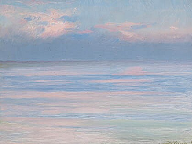 Granatowy. - Peder Severin Krøyer