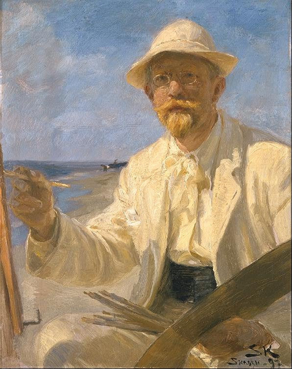 Autoportret, 1897 - Peder Severin Krøyer