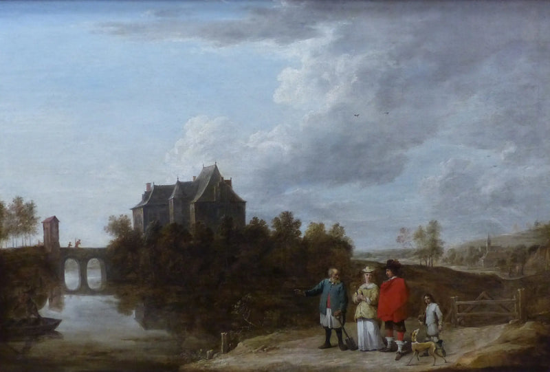 Pejzaż z zamkiem - David Teniers Młodszy