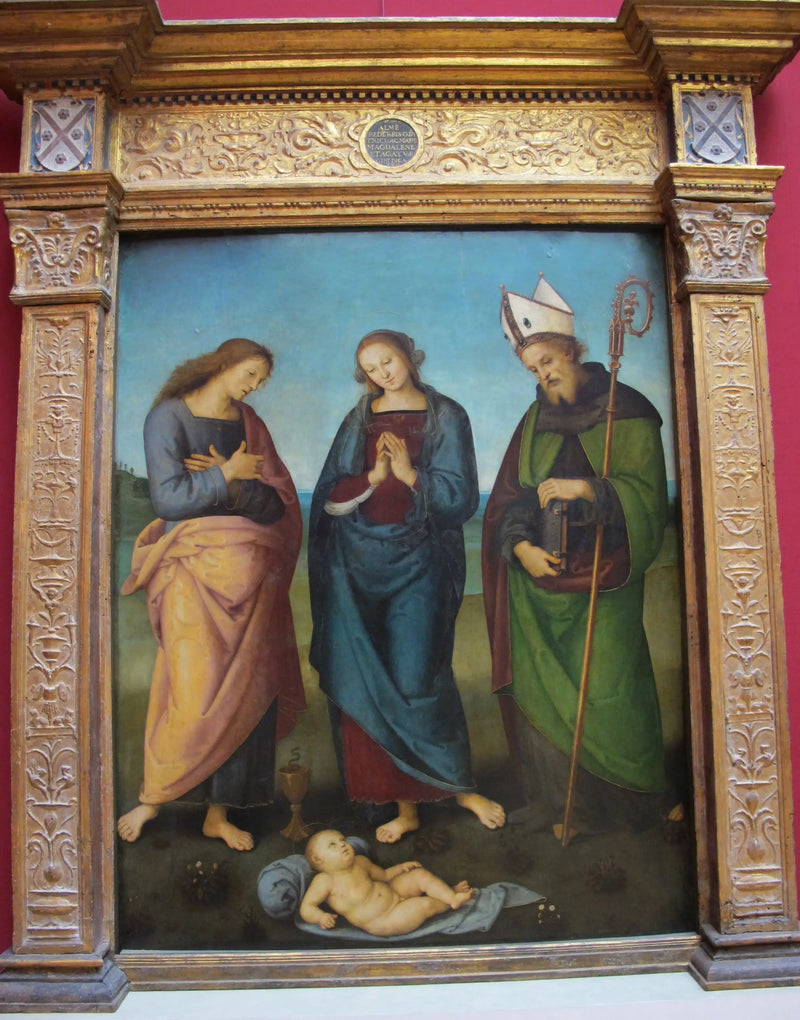 adoracja Dzieciątka - Pietro Perugino