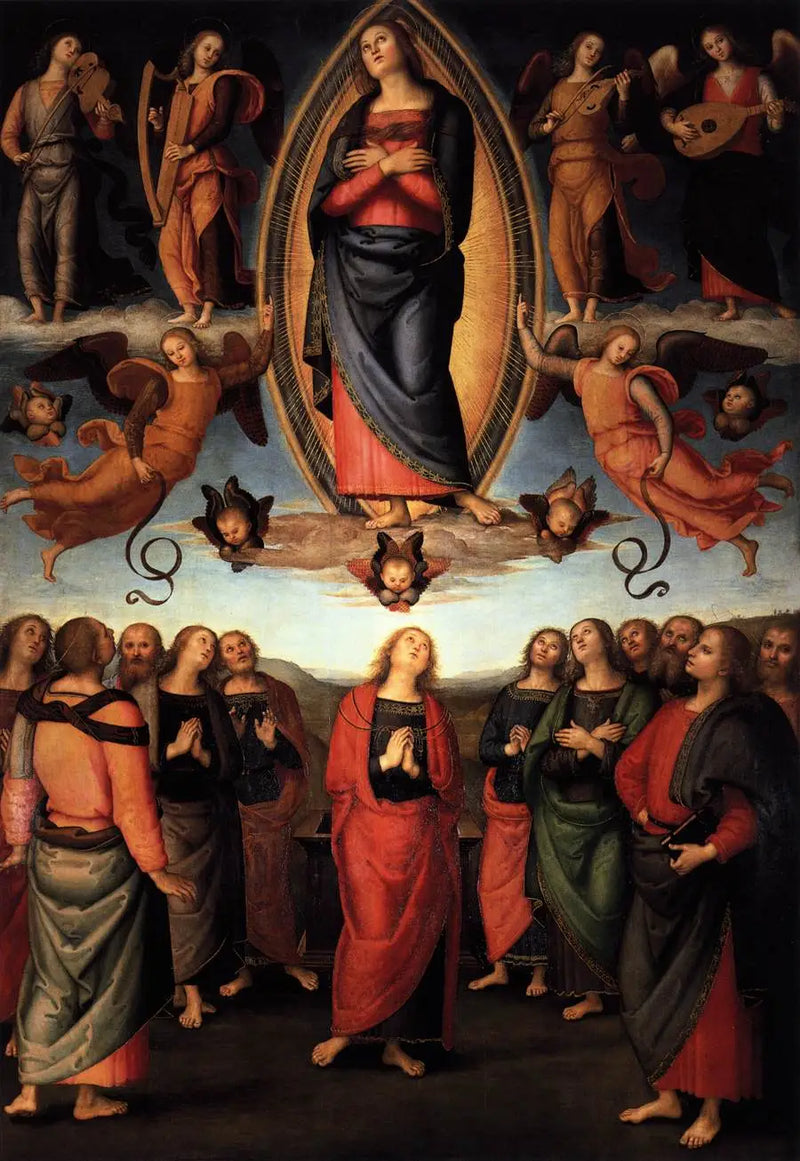 Wniebowzięcie - Pietro Perugino