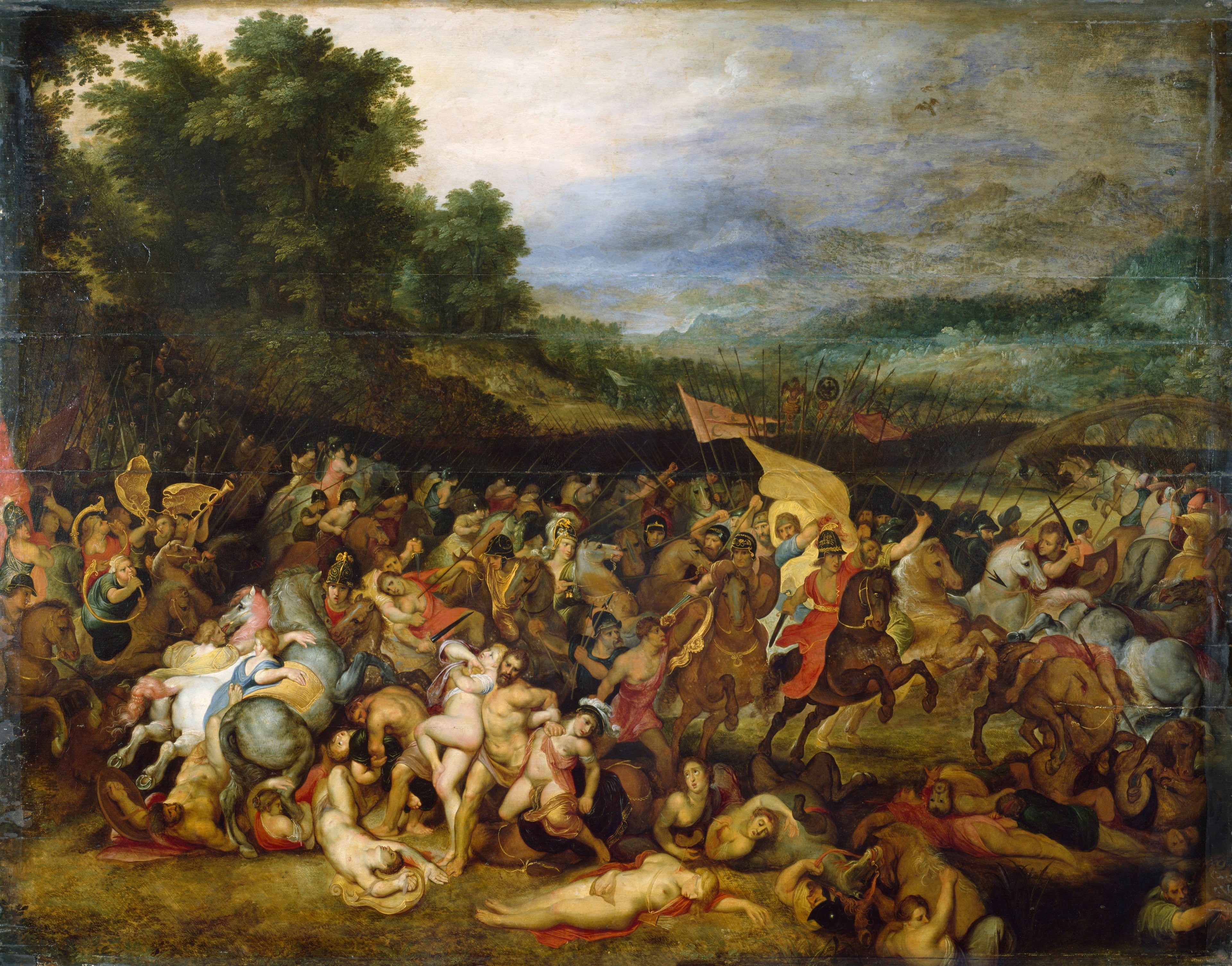Bitwa Amazonek - Peter Paul Rubens