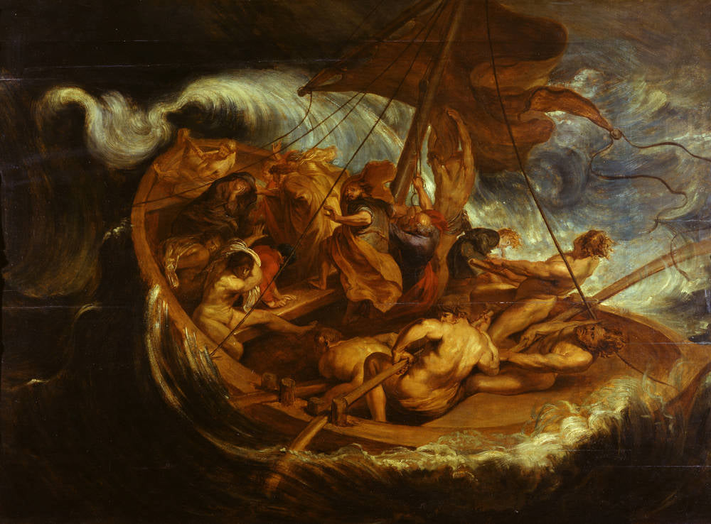 Chrystus na morzu Galilejskim - Peter Paul Rubens