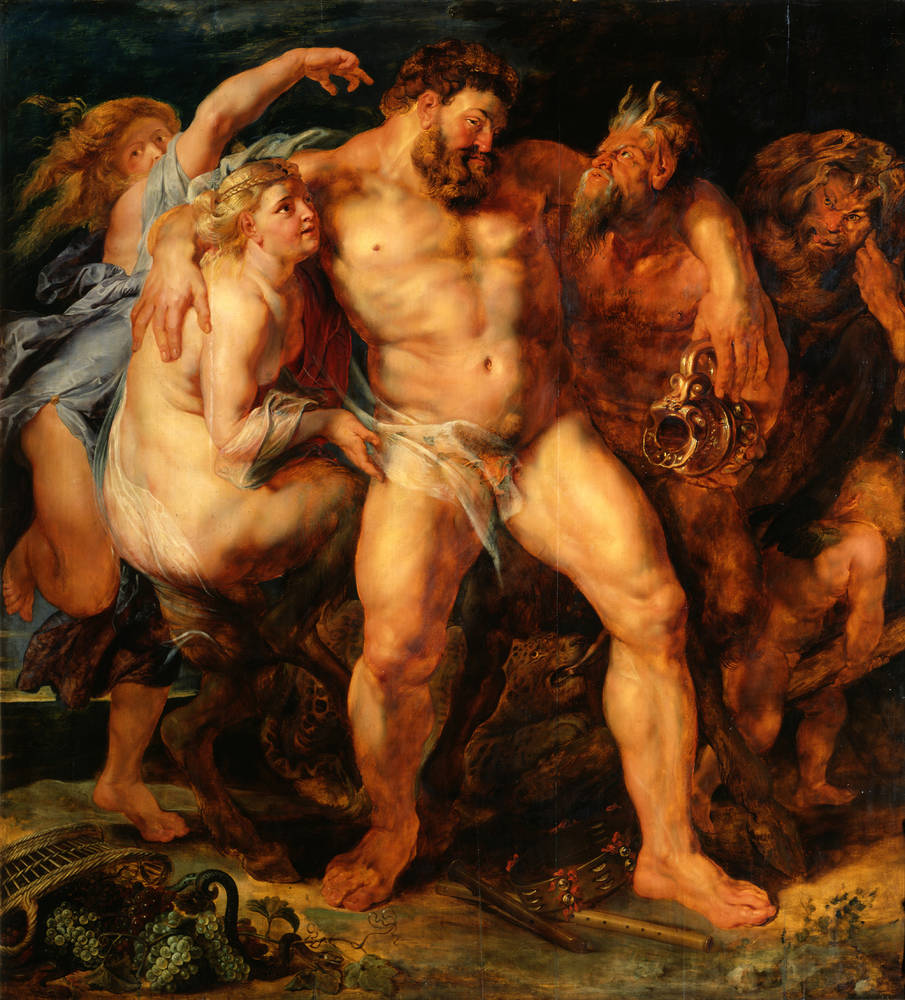 Herkules pijany - Peter Paul Rubens