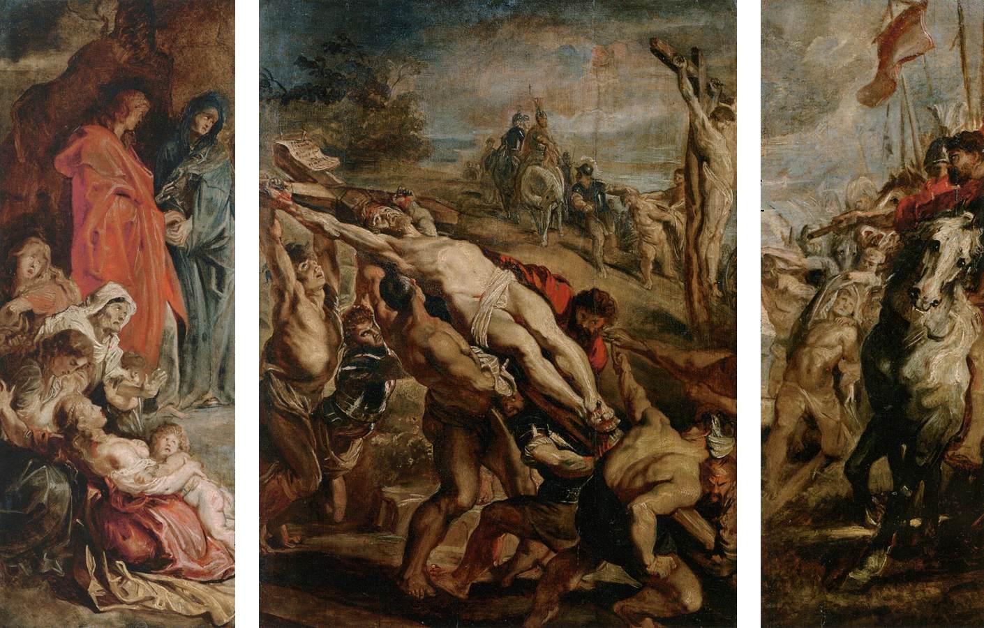 Wzniesienie Krzyża - Peter Paul Rubens
