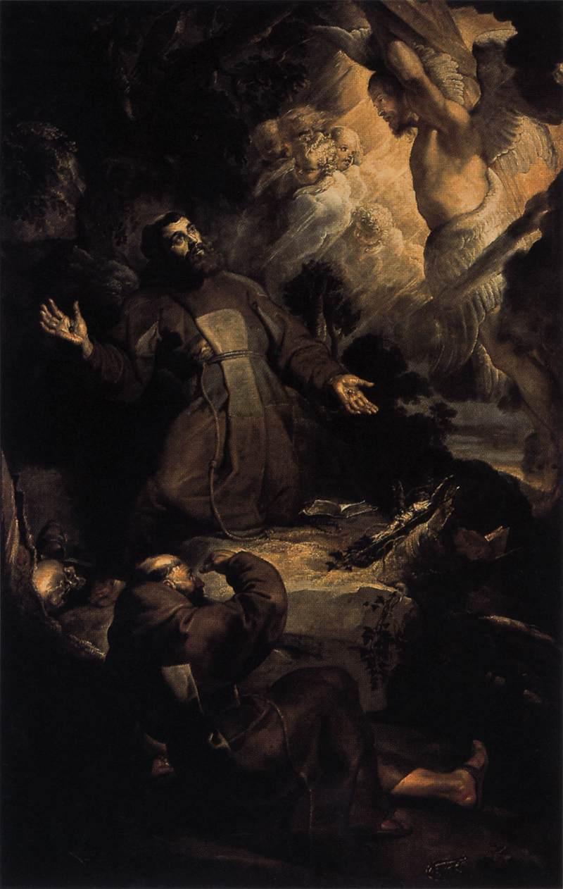 Stygmatyzacja św. Franciszka z Asyżu - Peter Paul Rubens