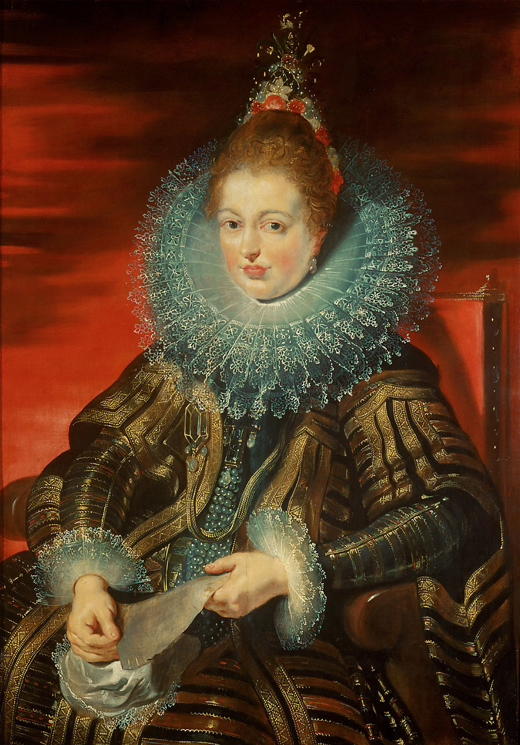 Isabelle Claire Eugénie, żona Albrechta VII - Peter Paul Rubens