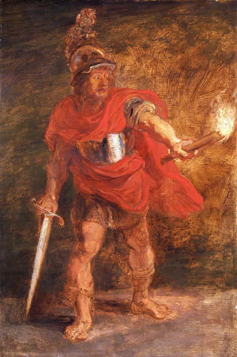 Eneasz w Hadesie - Peter Paul Rubens