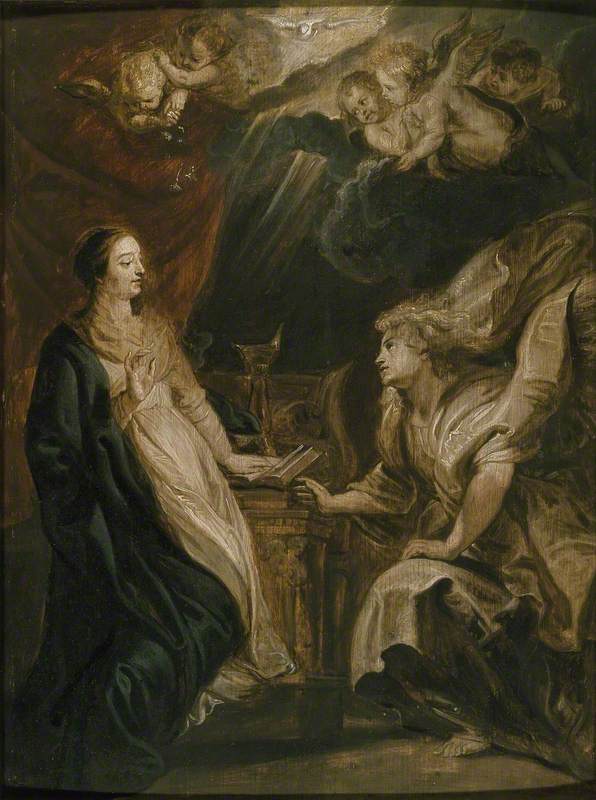 Zwiastowanie - Peter Paul Rubens