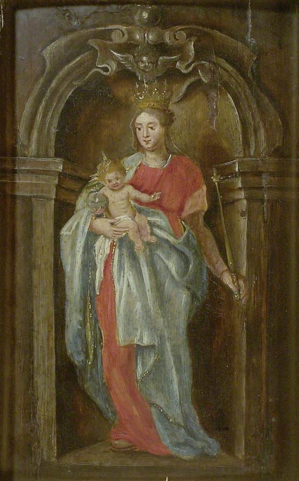 La Vierge à l'Enfant dans une niche - Peter Paul Rubens
