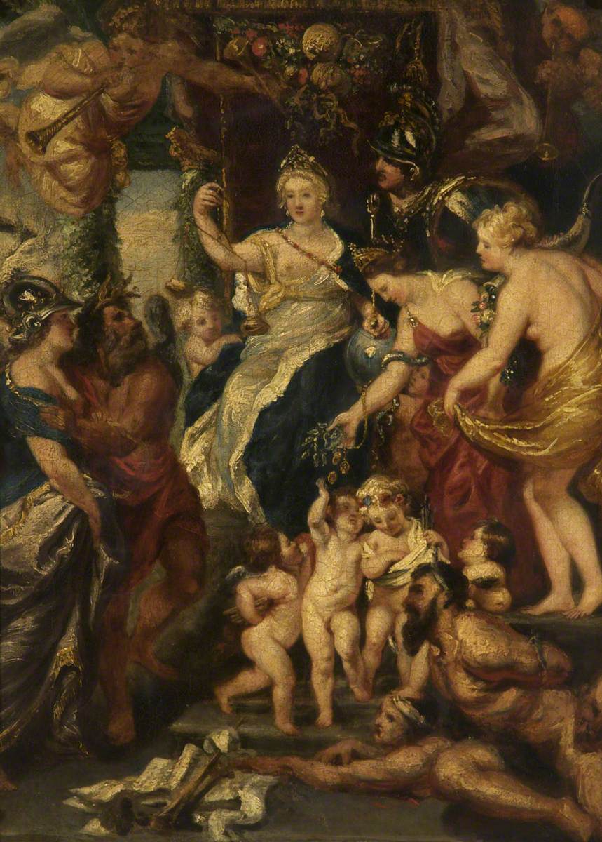 Szczęście regencji - Peter Paul Rubens