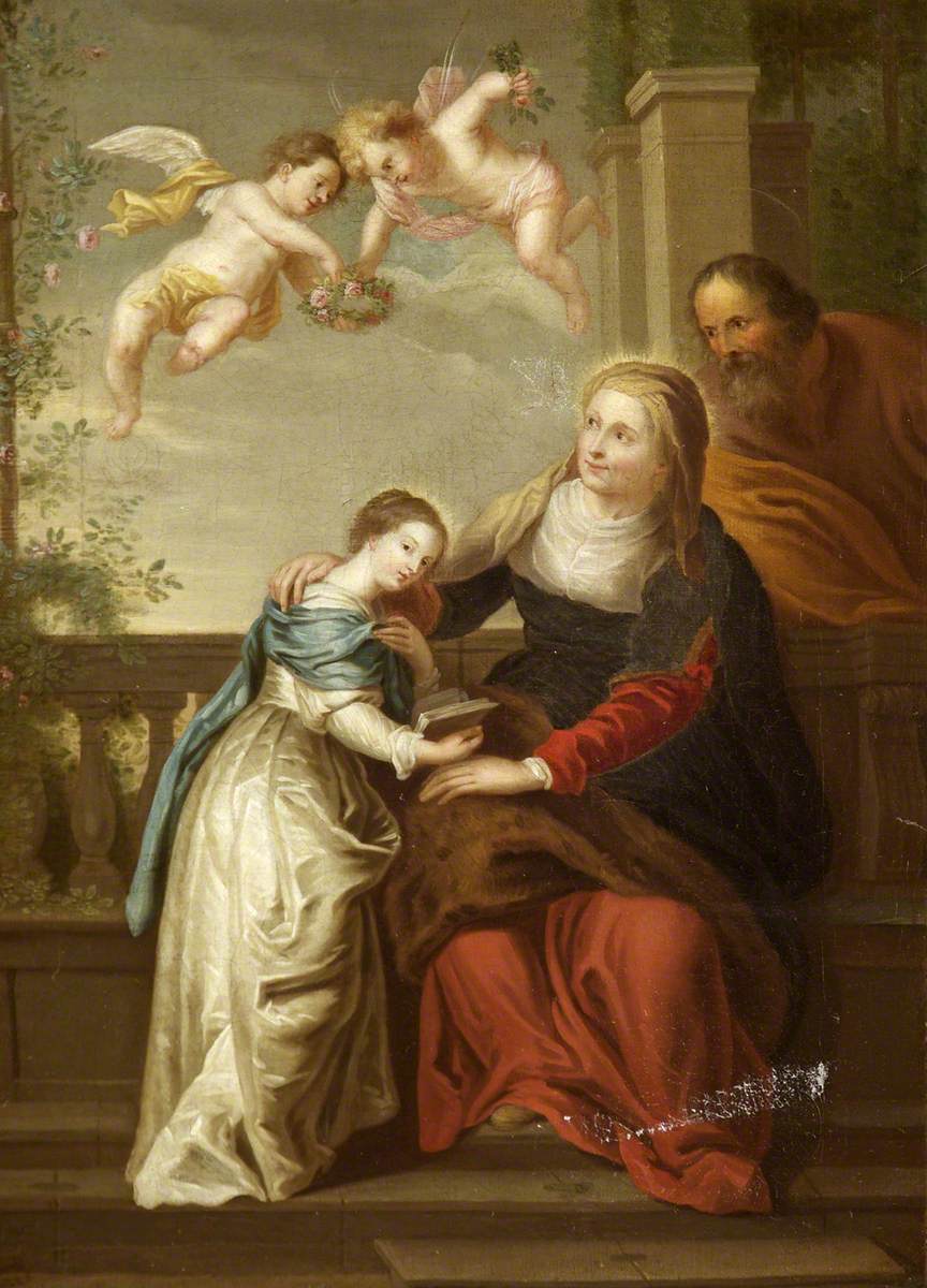 Anna i Joachim z Najświętszą Maryją Panną - Peter Paul Rubens
